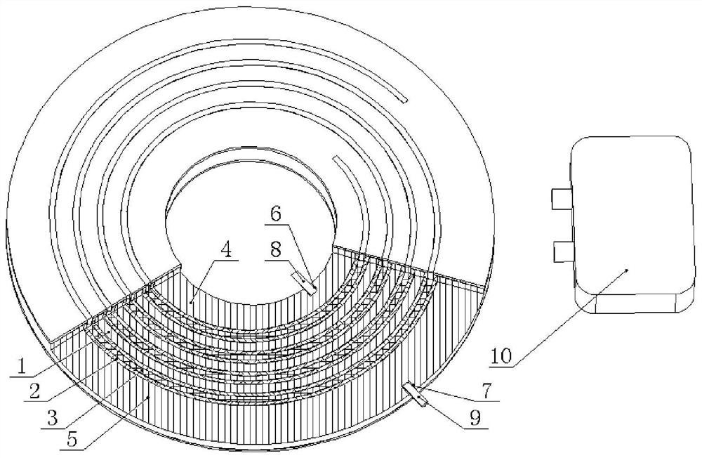 Electromagnetic repulsion coil based on micro-arc oxidation mode