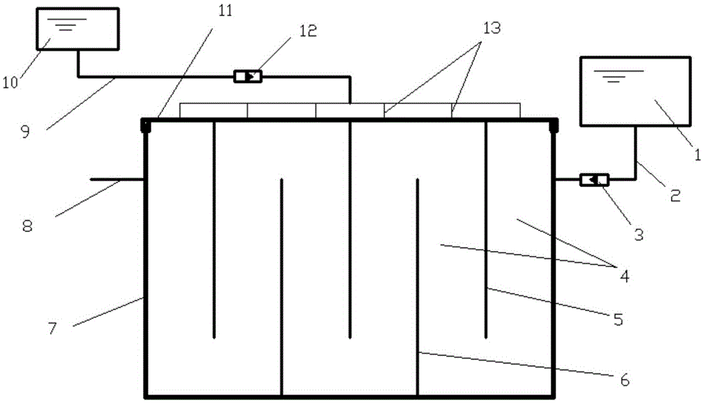 Device and method used for removing lead ions in industrial wastewater via gamma-polyglutamic acid adsorption