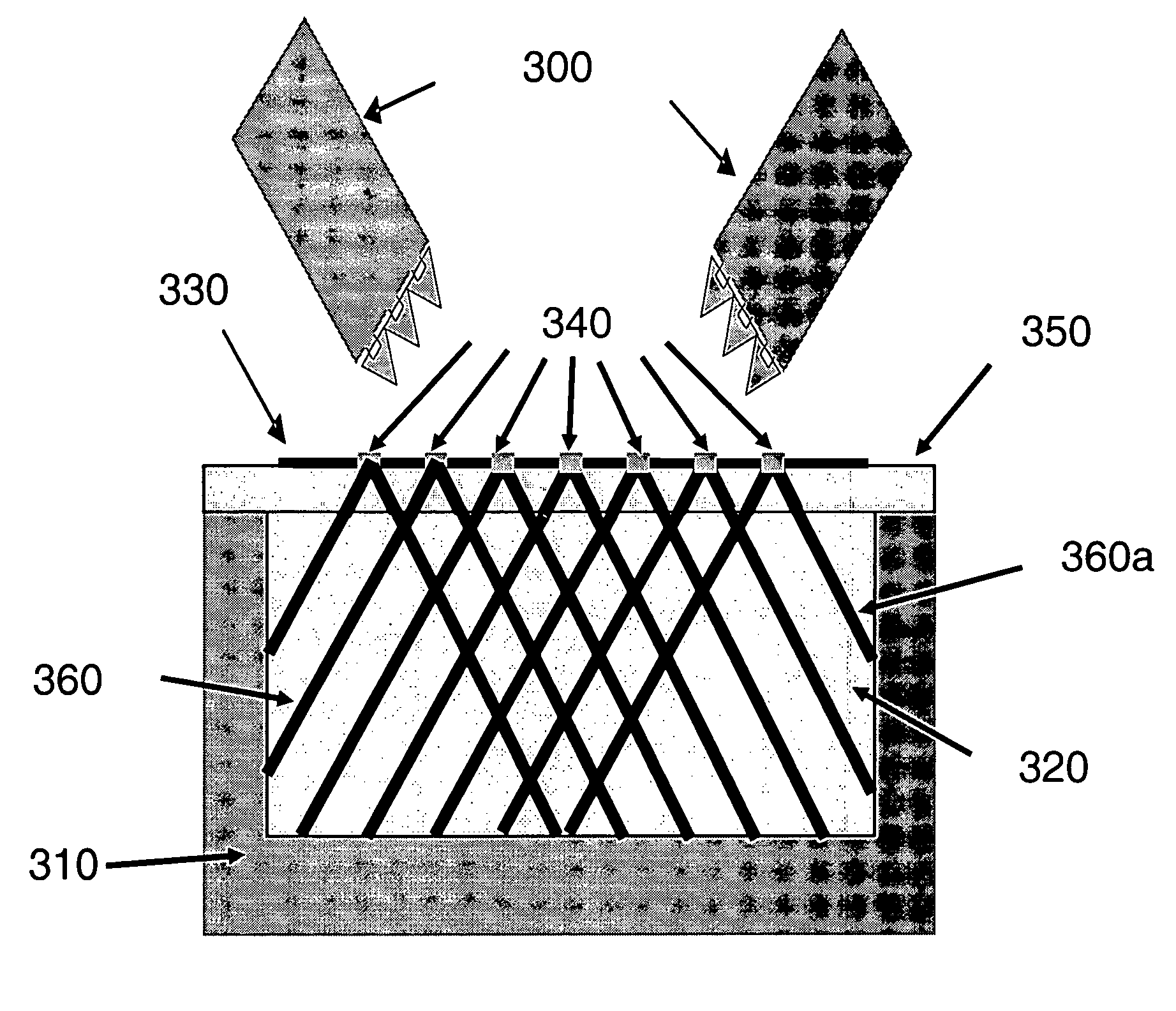 Optically oriented three-dimensional polymer microstructures