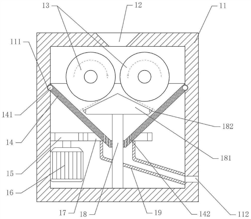 Processing device of soup capable of tonifying qi and expelling toxin