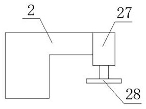 Automatic umbrella belt processing device