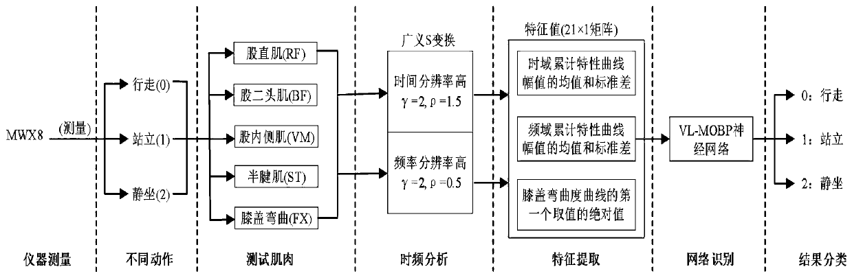 Action recognition method based on GST and VL-MOBPNN