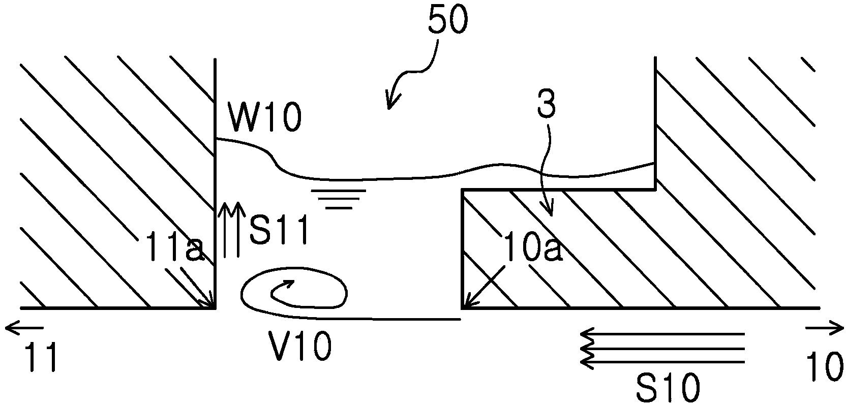 Drillship having block for preventing vortex with concave type flow stabilizer part in moonpool