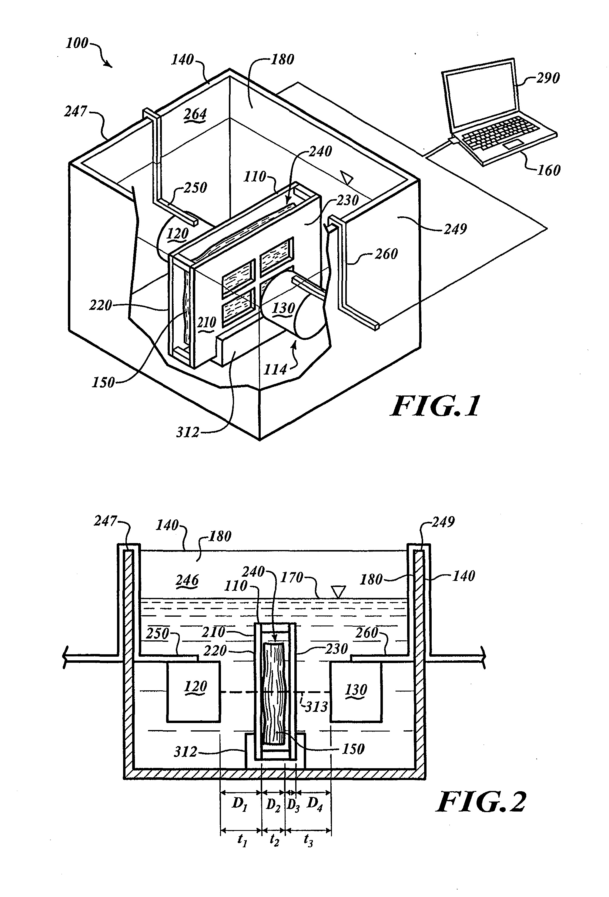 Processing system for processing specimens using acoustic energy