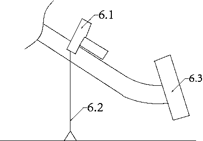 Intelligent driving training driving control device