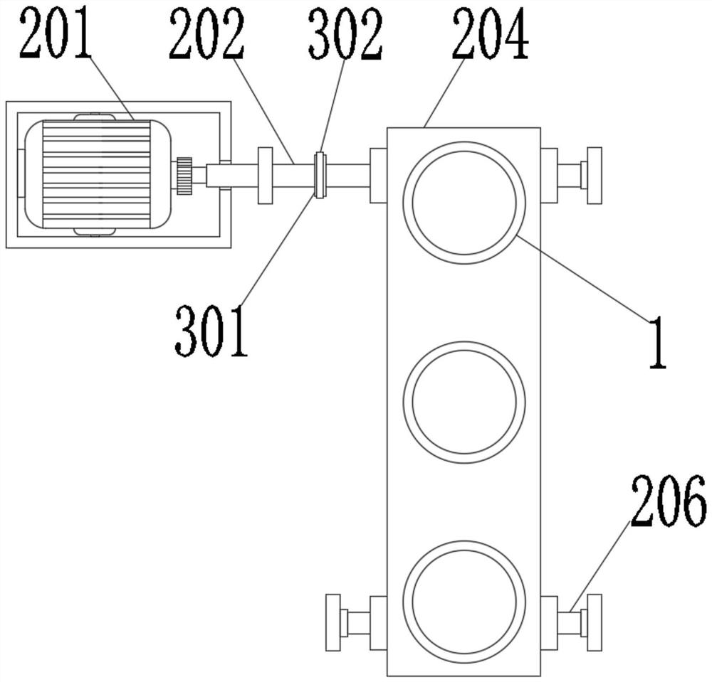 Sealing ring size rechecking device with removing function