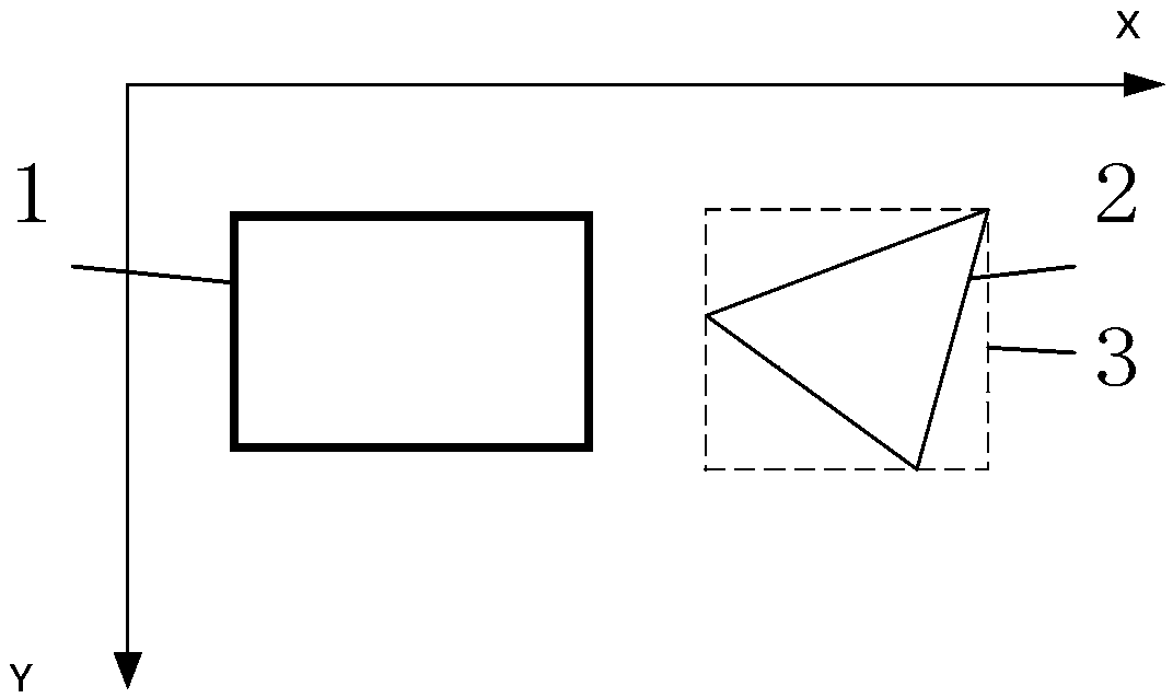 Polygon graphic element cutting method based on a bounding box, computer-readable storage medium, electronic device