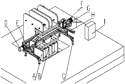 Joint-free crawler jaw type vulcanizing machine and working method thereof