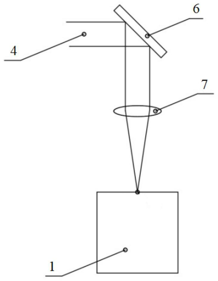 Online laser marking device and method for hot-rolled steel billet