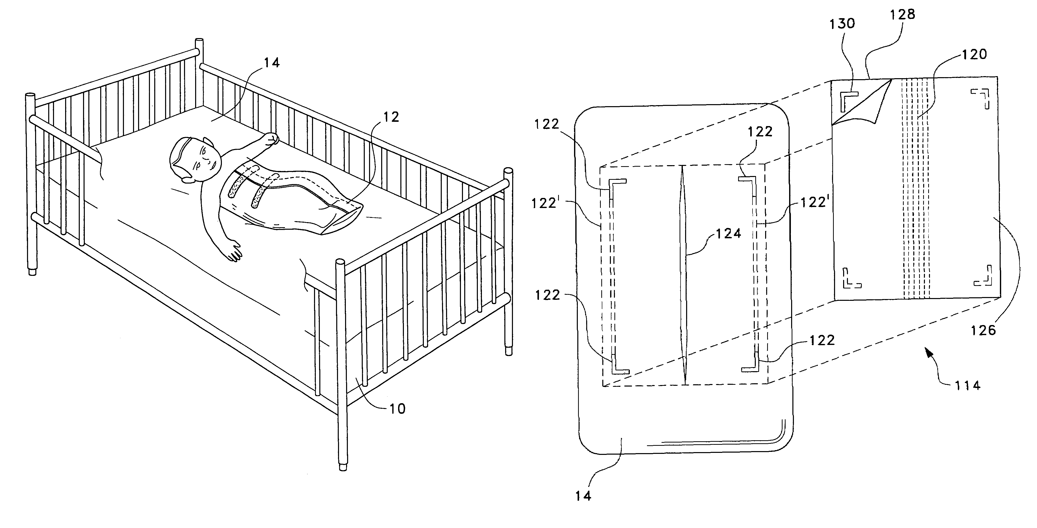 Crib safety sheet/blanket