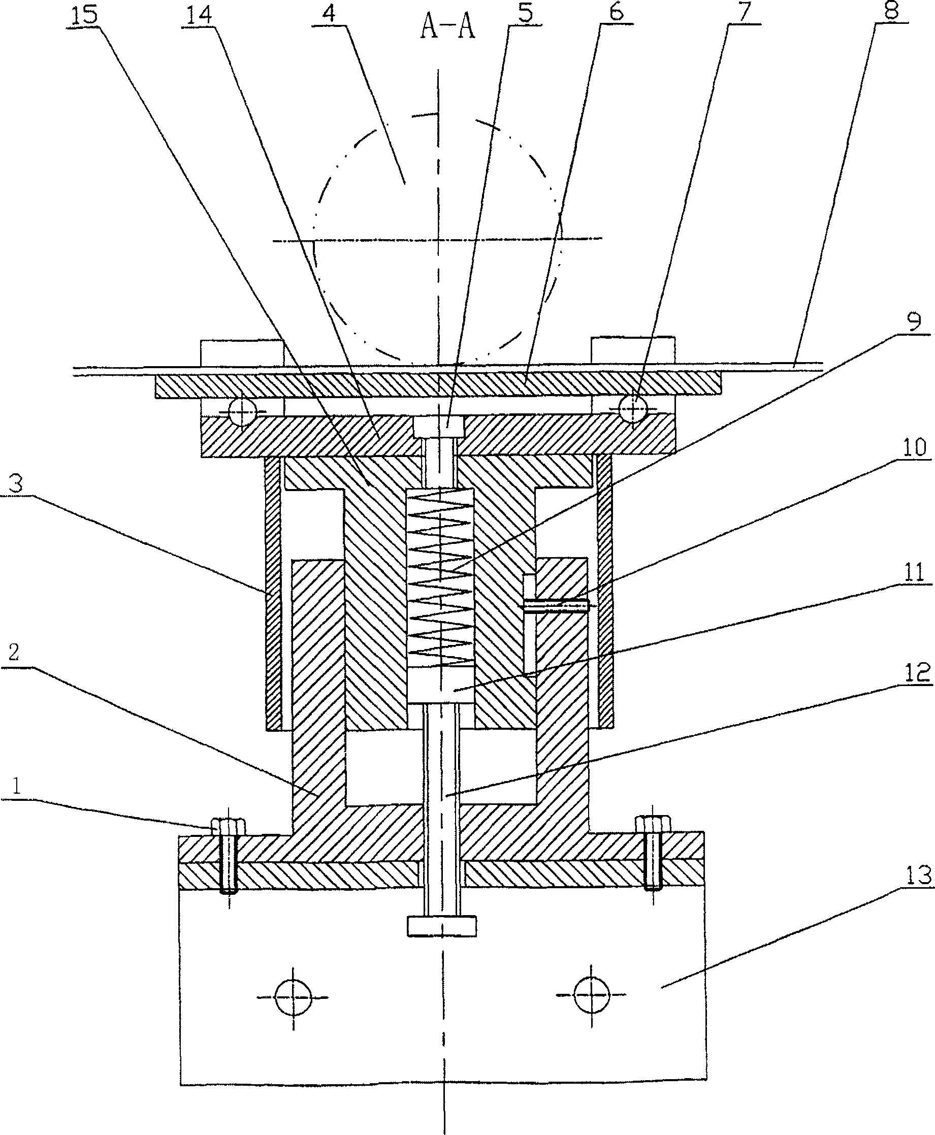 Copper tape brushing and cleaning automatic regulating device