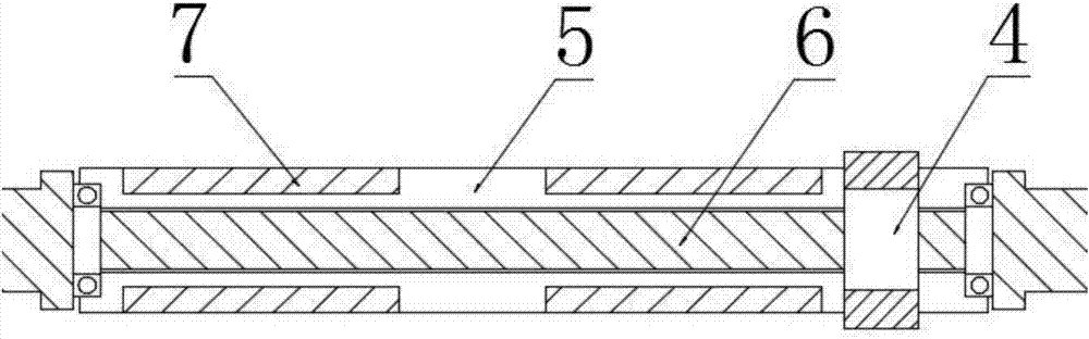 Municipal administration pipe cleaning device