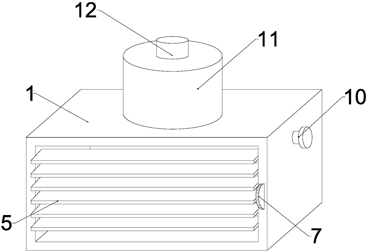 Vehicle-mounted clamped-type externally-arranged purifying device of air conditioning system