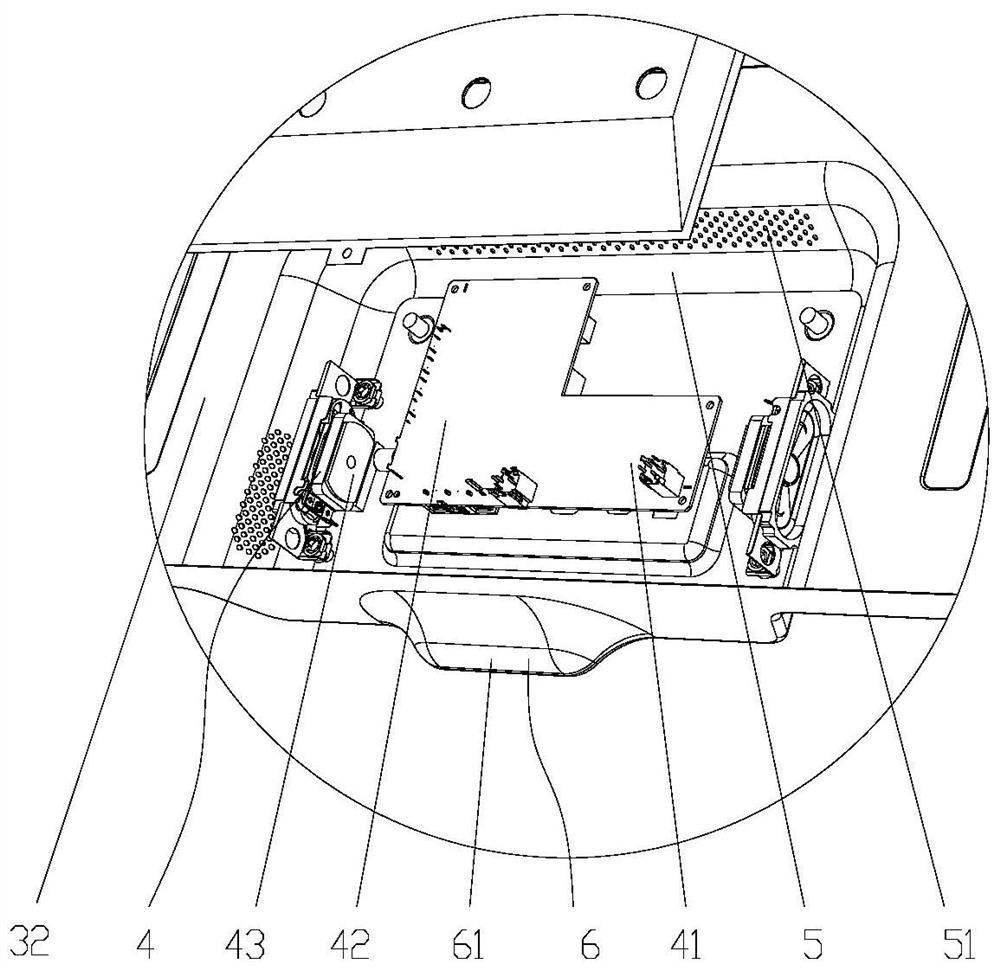 An integrated LCD TV