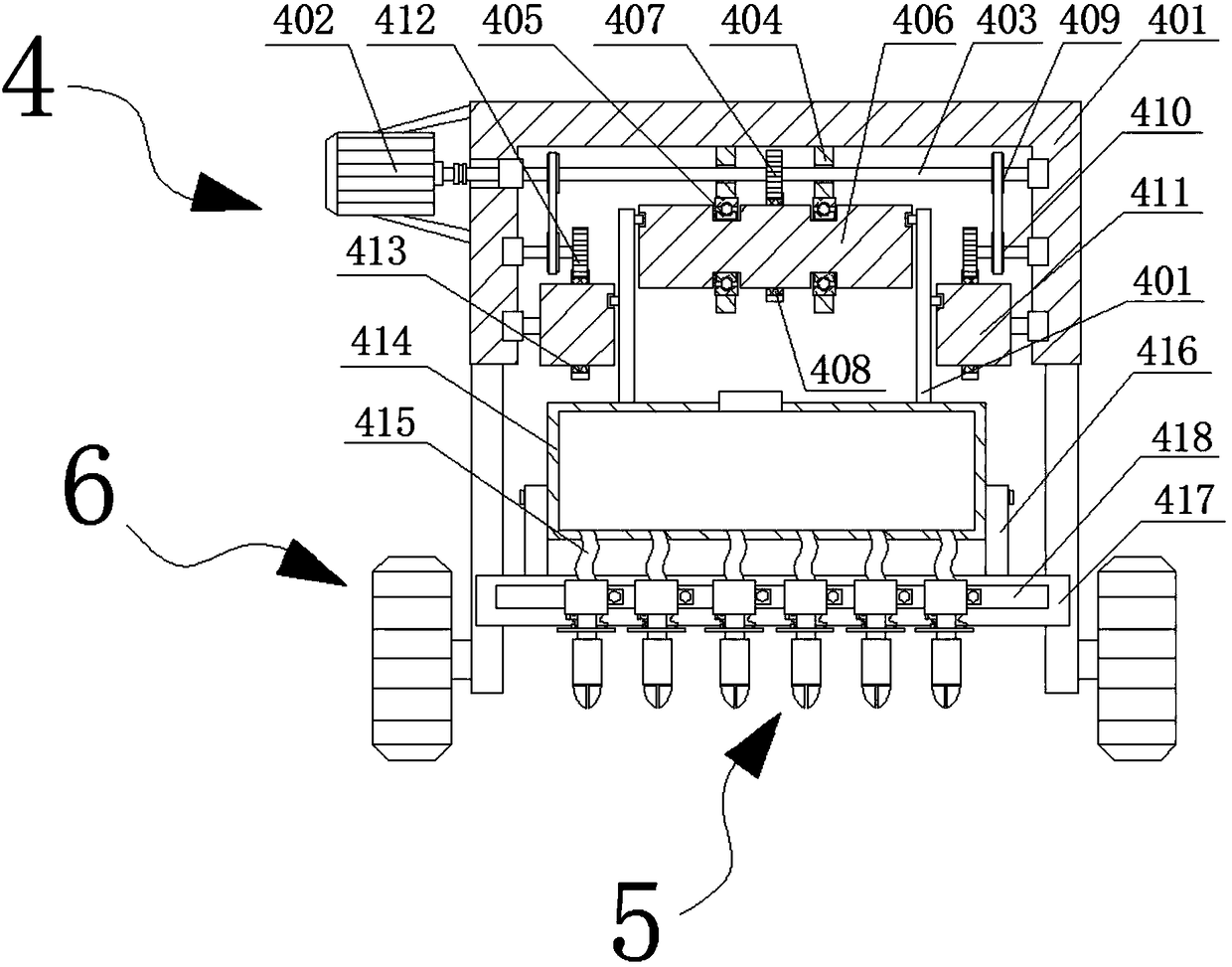 Novel insertion-type effective automatic seeding machine