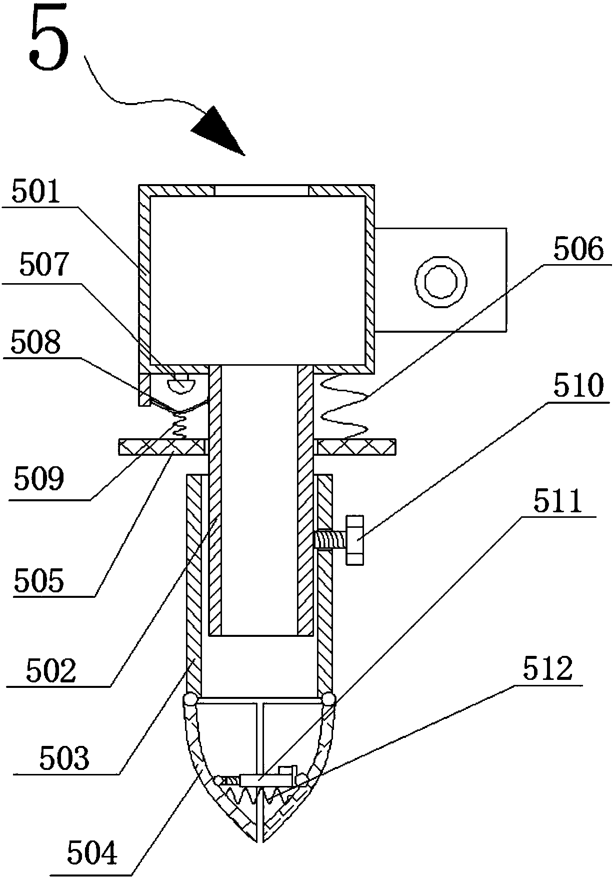 Novel insertion-type effective automatic seeding machine