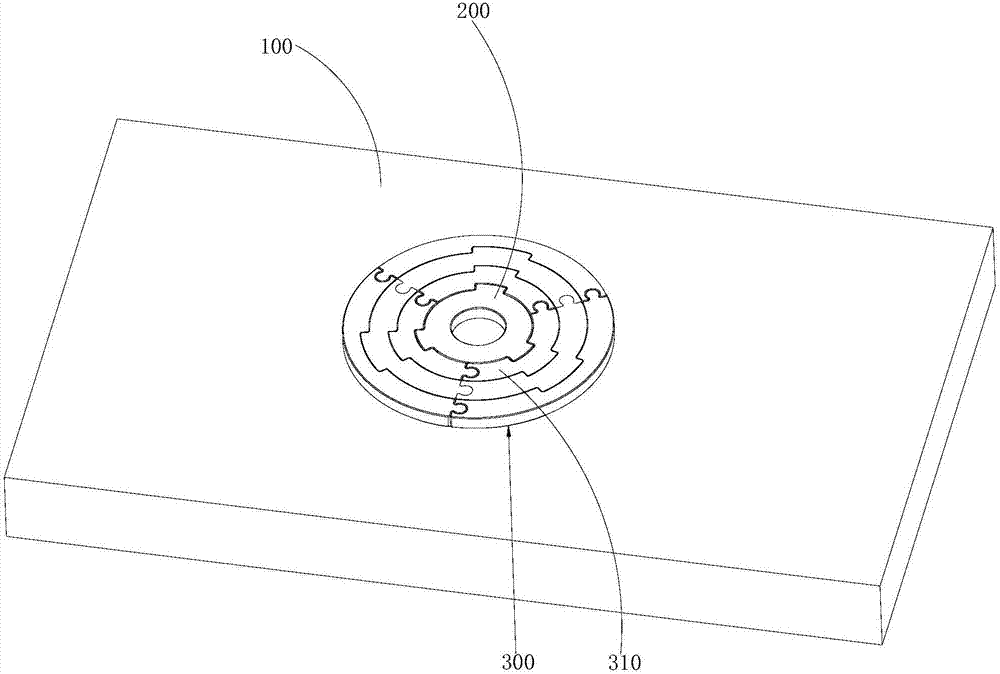 Anti-scalding pot mat composite device