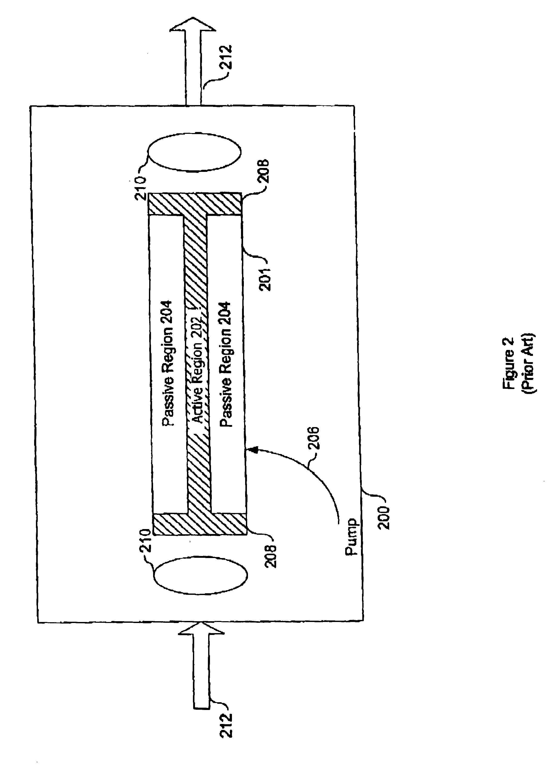 Lasing semiconductor optical amplifier with output power monitor and control