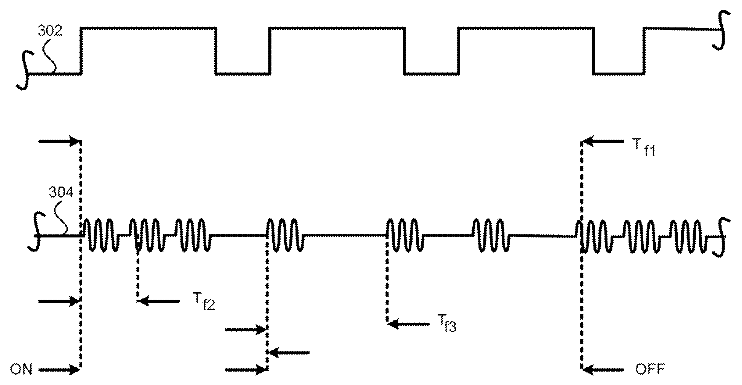 Mixed mode pulsing etching in plasma processing systems