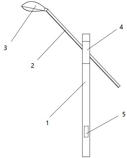 Street lamp capable of being adjusted automatically