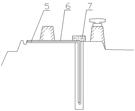 A method of filling a deep cyclone pool with air lift to drain seepage and build a dam