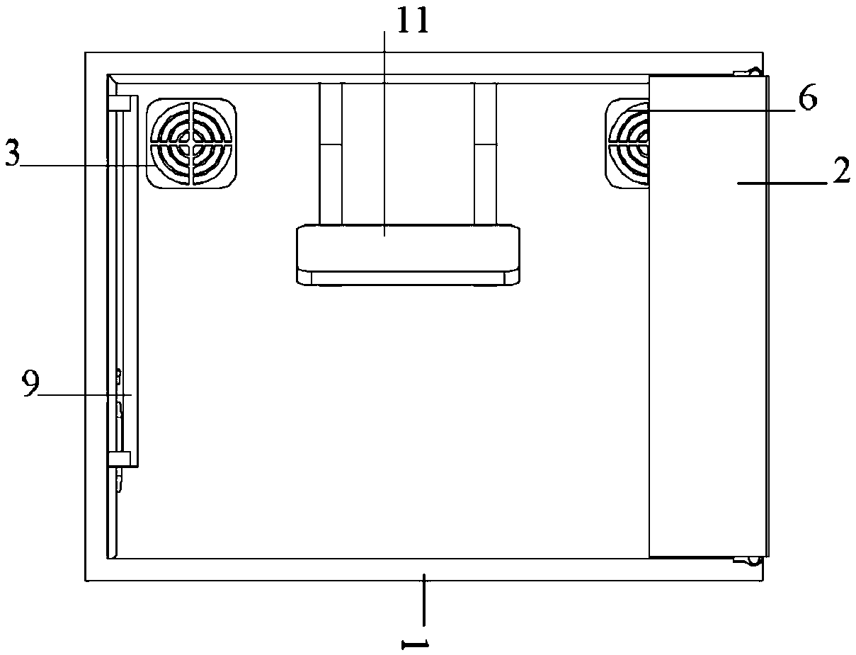 Tent-type device for creating independent space and use method