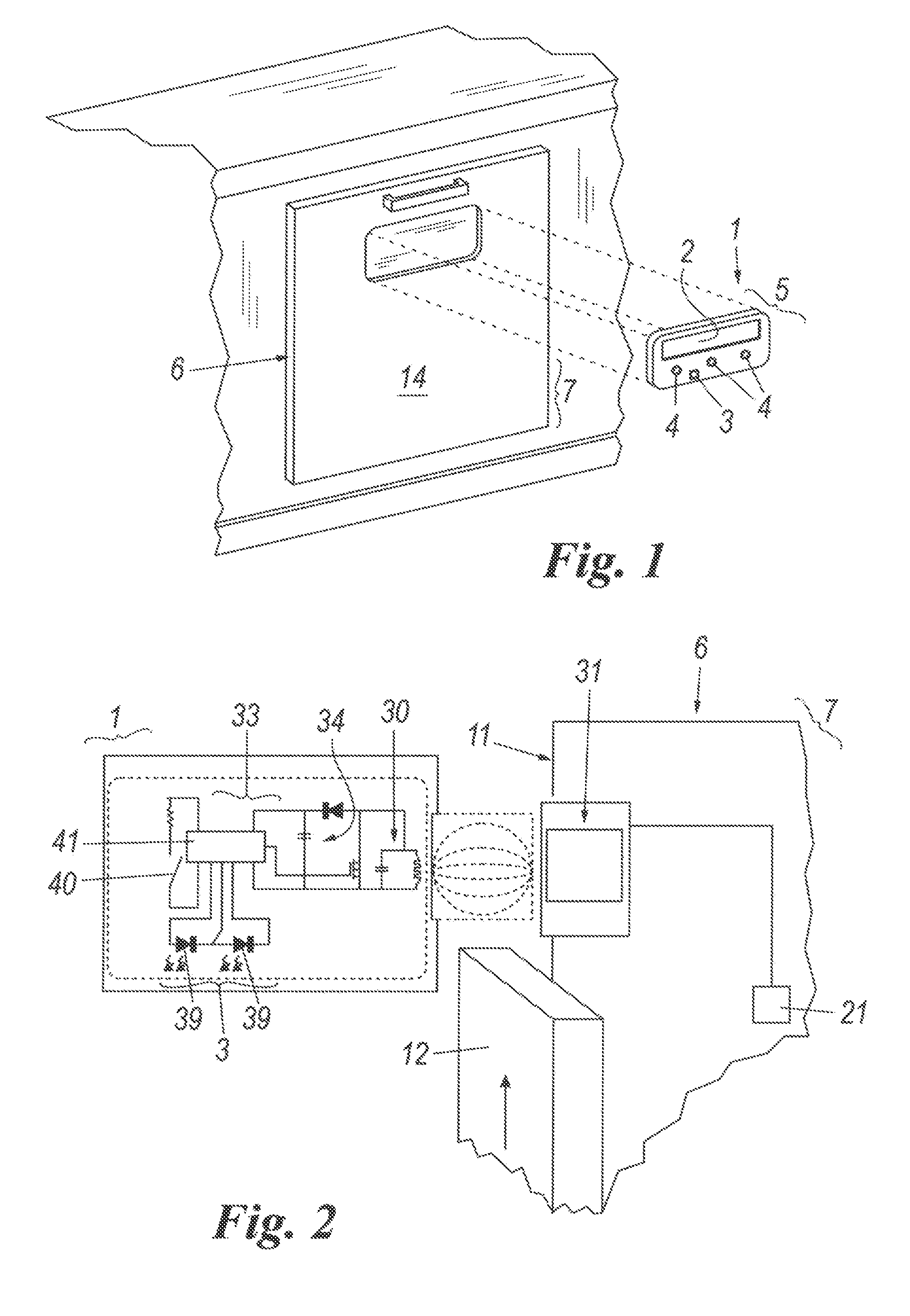 User interface for controlling a household electrical appliance remotely connected thereto