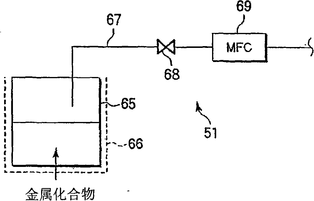 Cvd film forming method and cvd film forming apparatus