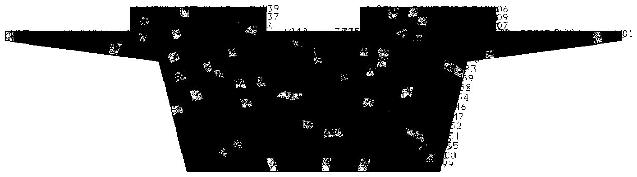 Temperature-deformation coupled analysis method and system for concrete beam structures