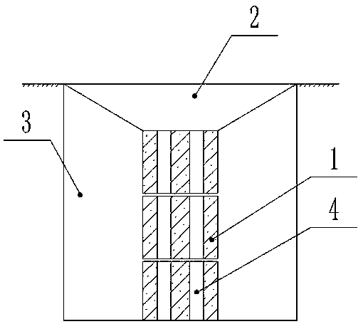 Straw compressed block for dry farming jujube orchard and fertilizing method thereof