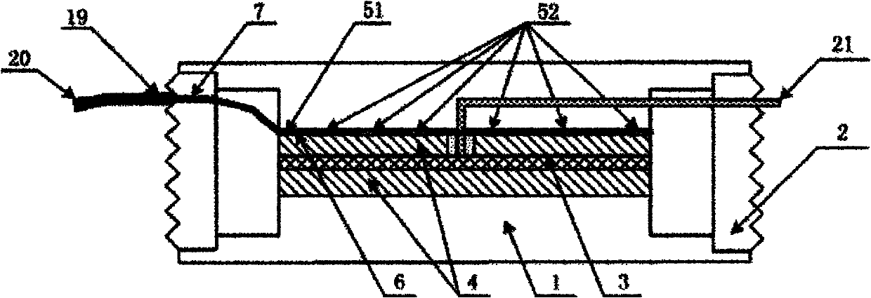 System for measuring temperature in thyristor in real time