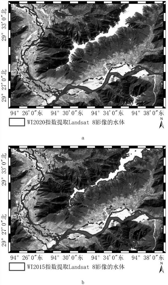 Method for extracting water body based on multispectral remote sensing data