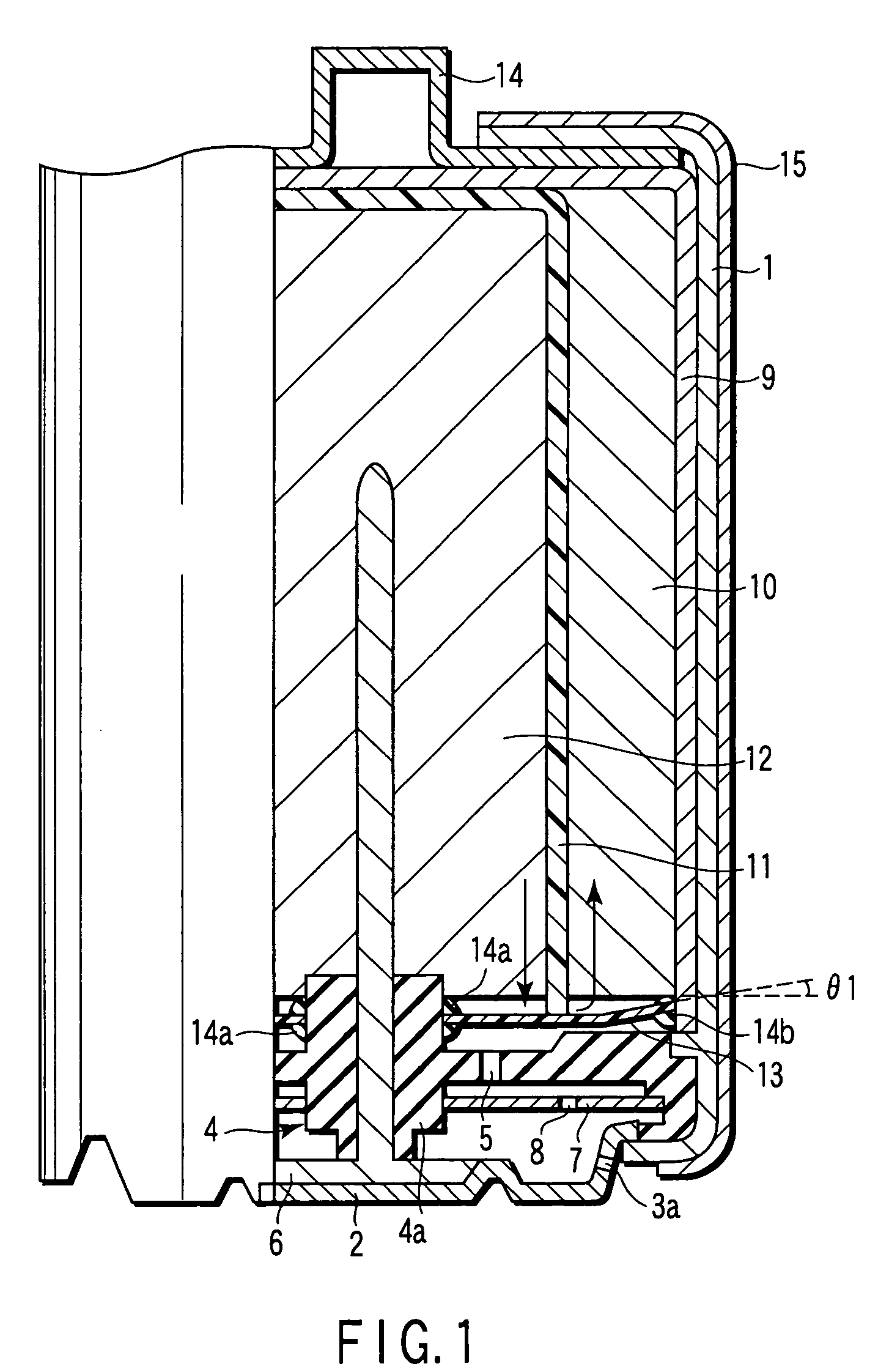 Aqueus electrolytic solution primary battery