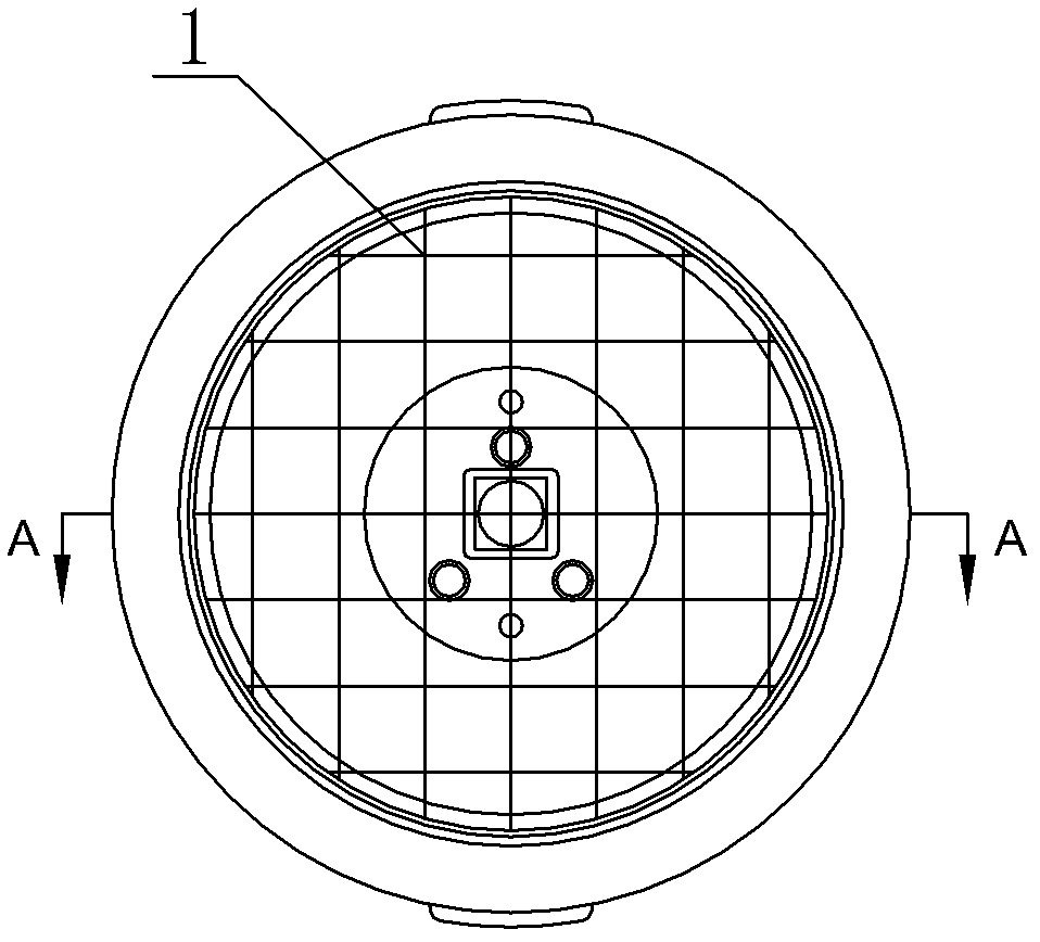 Structure of LED lamp