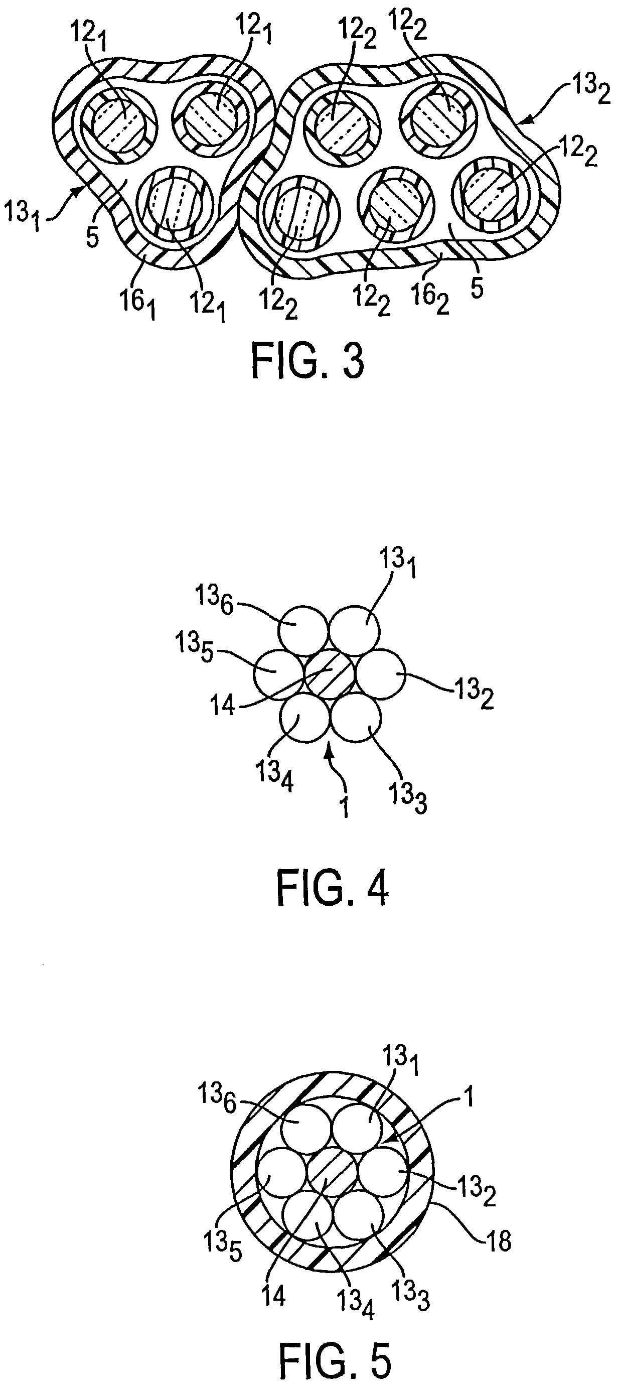 Method and apparatus for solid-stranding a flextube unit