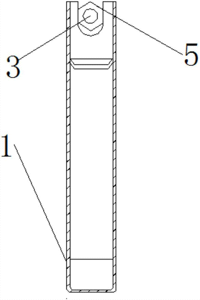 T-shaped stainless steel clamp for cars