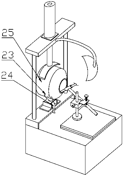 Welding device for kettle spout