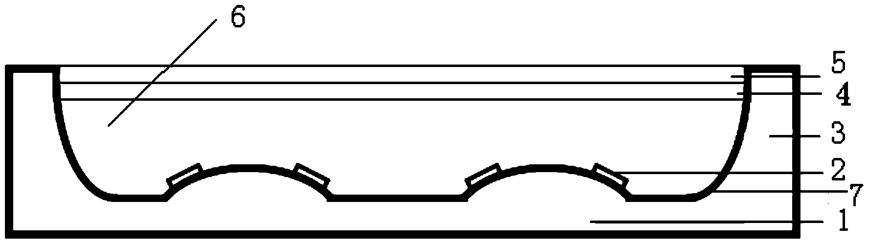 Direct type backlight module and liquid crystal display