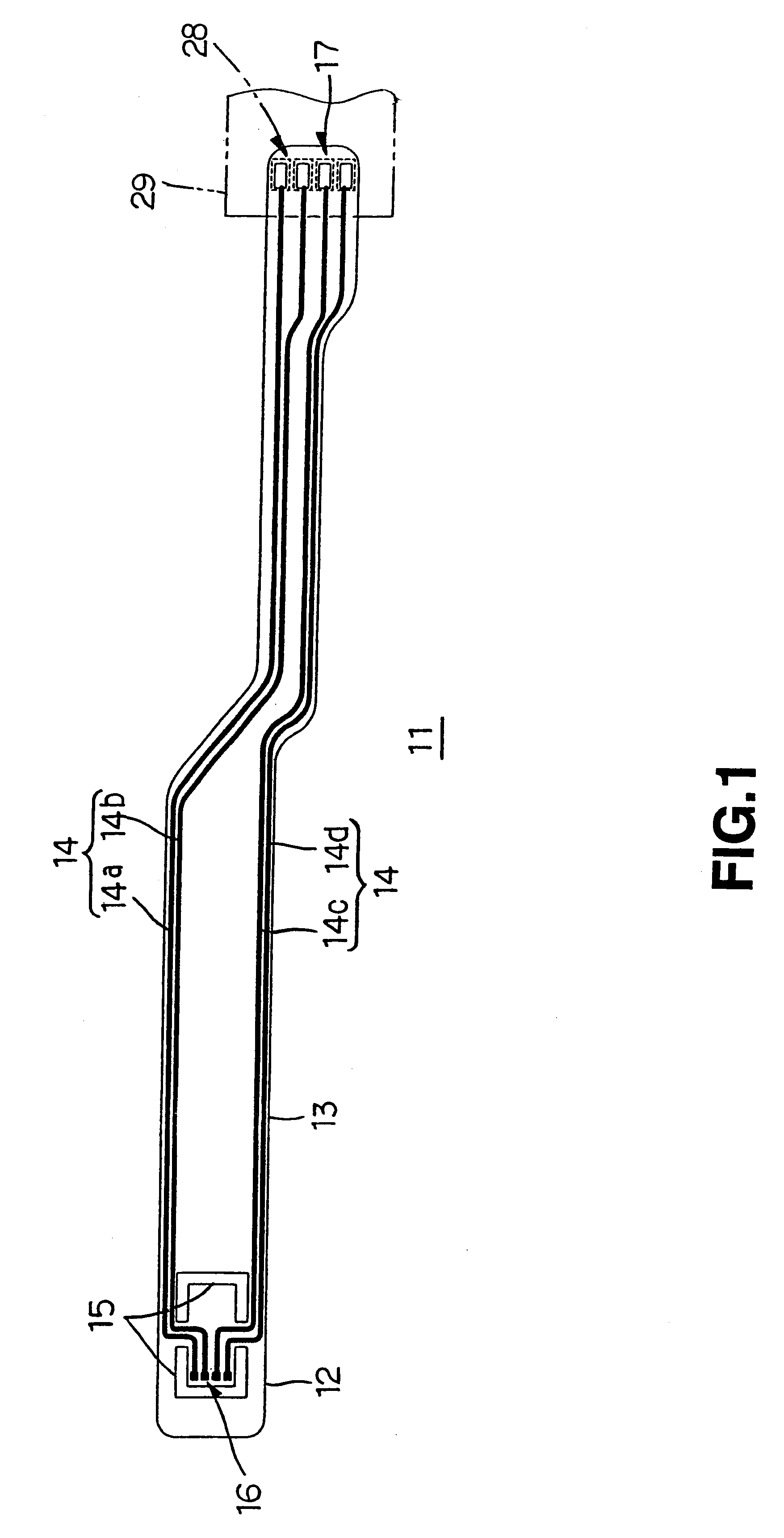 Suspension board with circuit