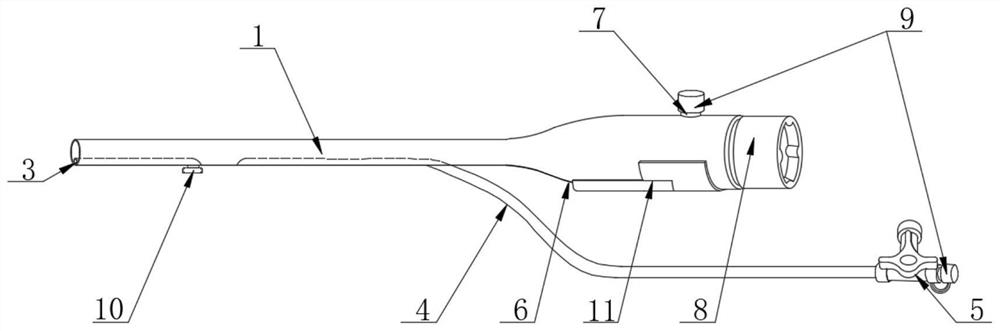 Femoral artery intubation and indwelling catheter perfusion method capable of monitoring and increasing blood supply to lower limbs