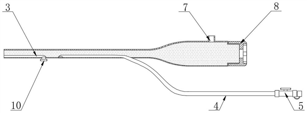 Femoral artery intubation and indwelling catheter perfusion method capable of monitoring and increasing blood supply to lower limbs