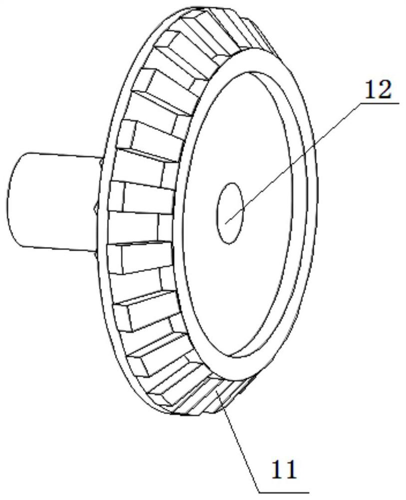 Follow-flying-type differential lock structure