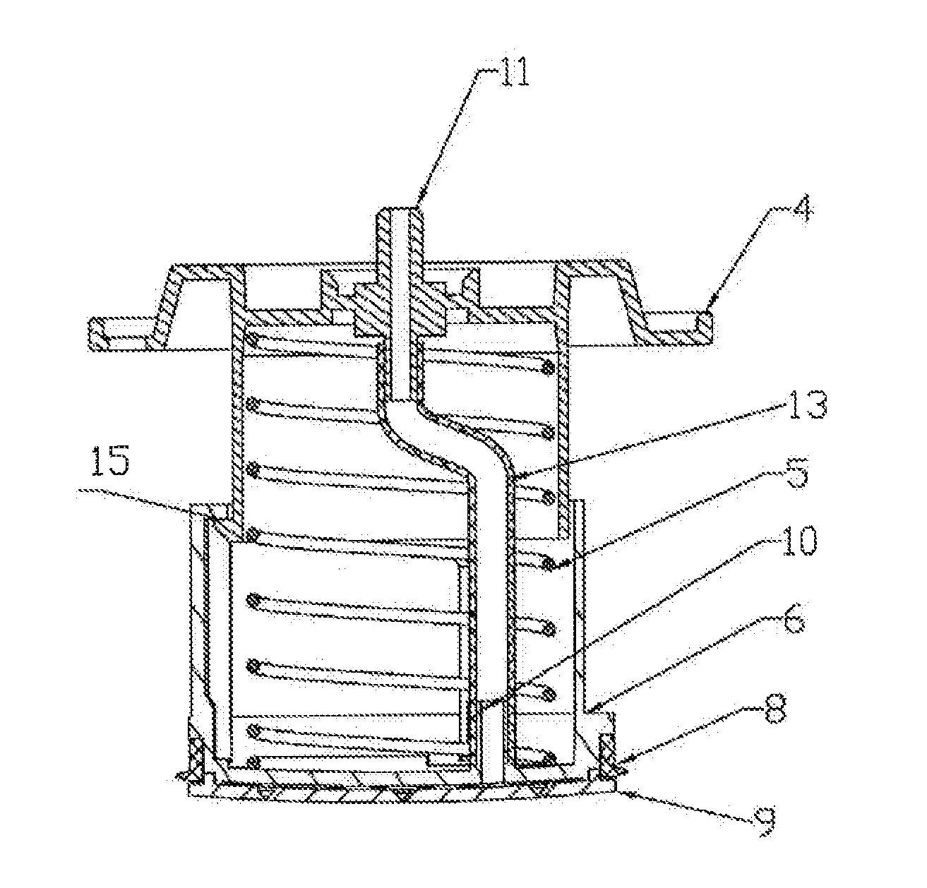 Coffee maker funnel