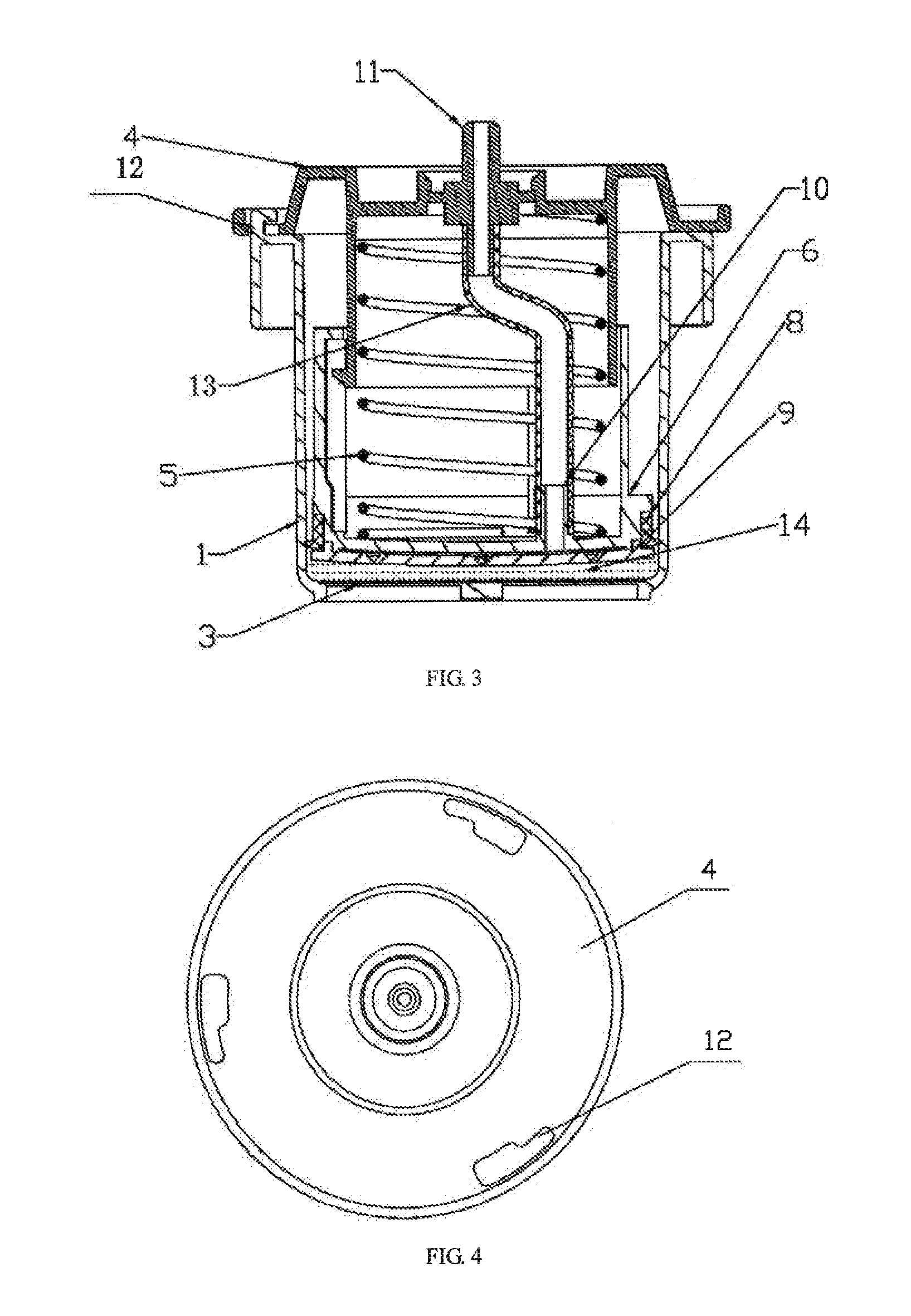 Coffee maker funnel