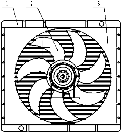 Combined fan electric control system constant temperature control device