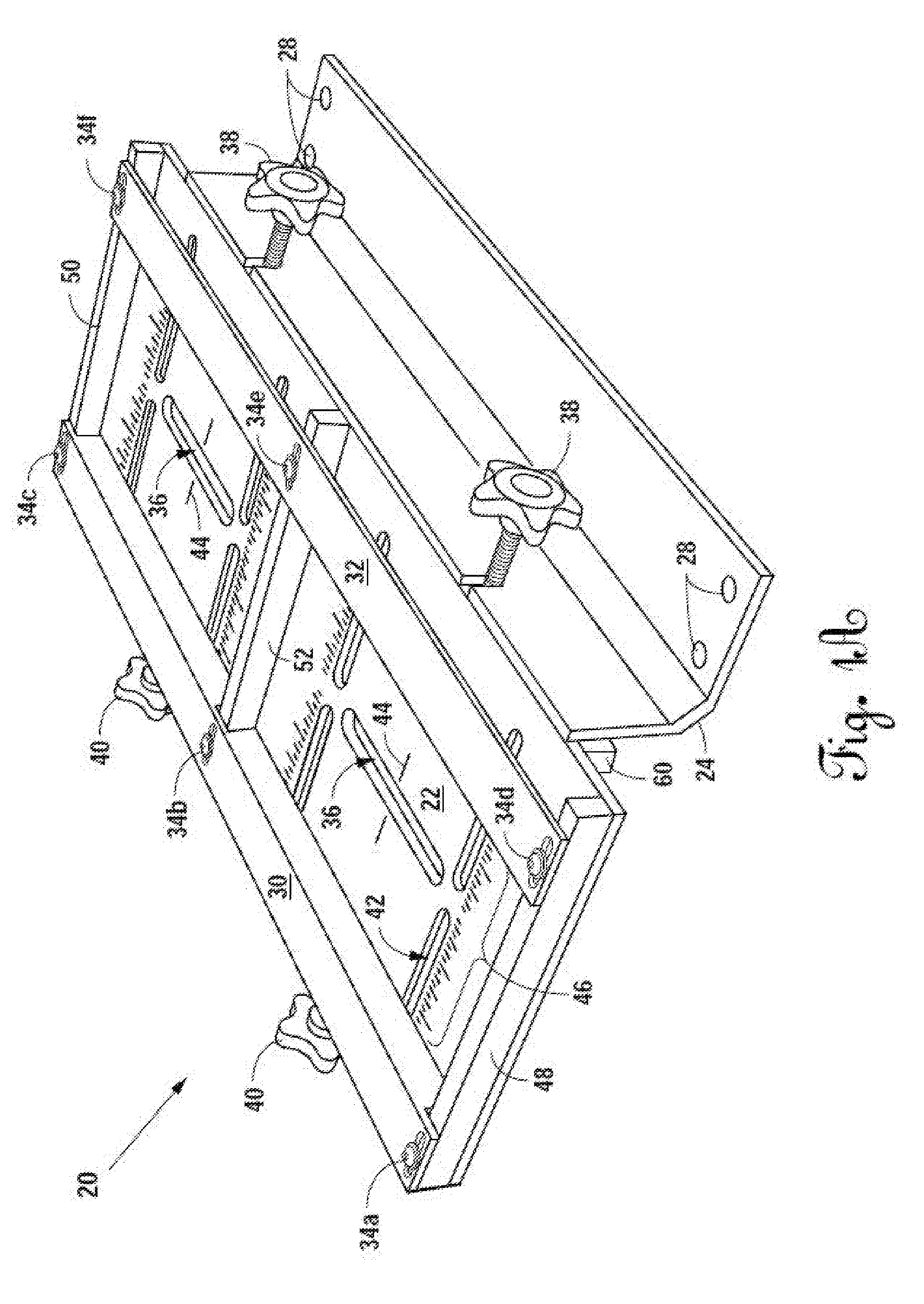 Mortise Jig for a Plunge Router