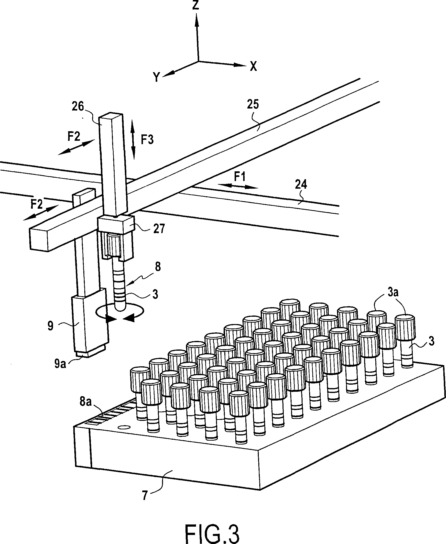 Automated method for preparing whole blood sample analysis and automated device therefor