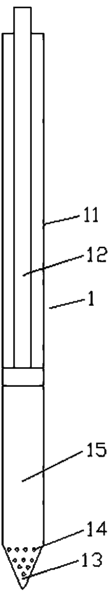 Puncture cone needle assembly