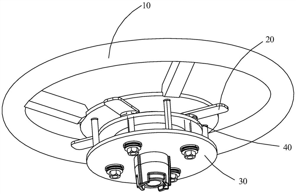 Steering wheel and vehicle with same