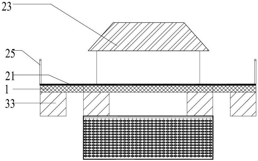 Fog eliminating and dust reducing device